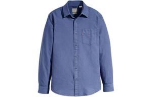 Футболка мужская синяя Levis