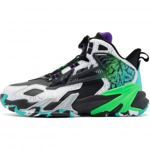 Детские баскетбольные кроссовки Unisex QIAODAN, черно-белый