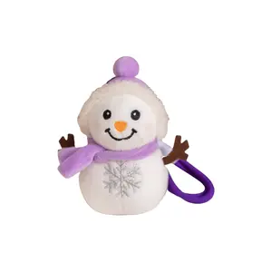 Плюшевый кулон в виде мультяшного снеговика высота 12см Bitter purchase