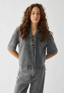 Блуза Noella Blouse, Grey Wash/Grey