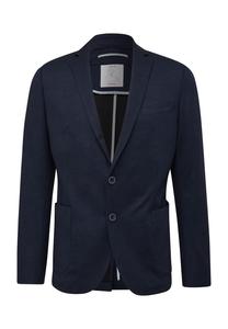 Приталенный пиджак с воротником-лацканом S.Oliver Black Label, синий