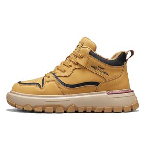 Мужские кроссовки для повседневной носки, средний верх Jeep, цвет Earth Yellow