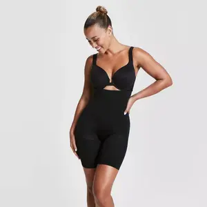 ASSETS by SPANX Женские замечательные результаты Утягивающее белье с высокой талией и длиной до середины бедра, цвет Black