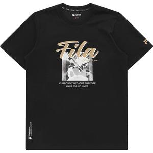 Футболка мужская черная FILA FUSION