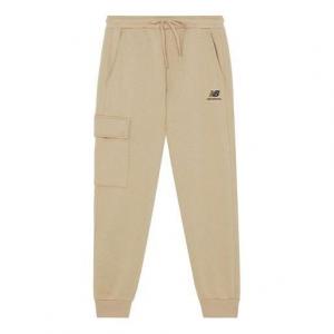 Штаны спортивные флисовые брюки-карго New Balance, хаки