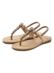 Сандалии LASCANA, бежевый