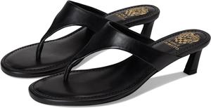 Сандалии Vince Camuto Lina Thong Kitten Heel Sandals, черный