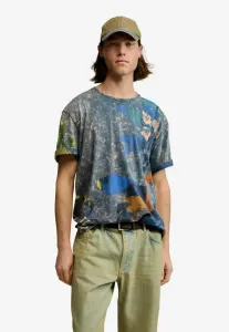 Футболка с художественным принтом Desigual, Blue