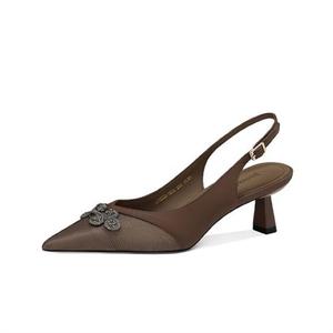 Туфли женские на высоком каблуке Jessica Sophia, цвет Coffee