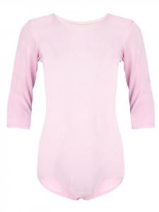 Aquarti Детский боди с рукавами 3/4, розовый