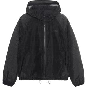 Прозрачная куртка-шелл из рипстопа для пляжа Stussy, экрю