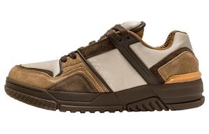 Кроссовки XTEP Skateboarding Shoes Men Low-top Brown, белый