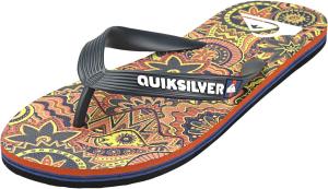 Мужские вьетнамки Quiksilver Molokai Highline Dreamer, черный/синий/оранжевый