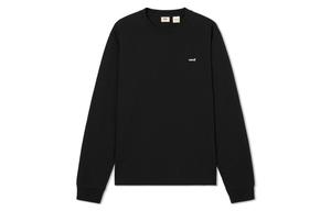 Levis Футболка унисекс черная