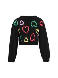 Женский свитер черного цвета myMo