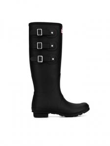 Сапоги резиновые Hunter с застежками, черный