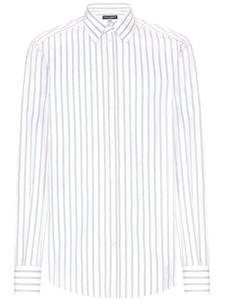 Dolce & Gabbana рубашка в полоску, черный