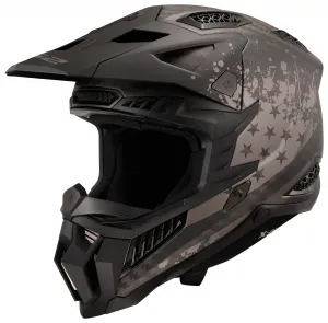 Внедорожный шлем LS2 X Force Flag LS2 Helmets, матовый черный/серый