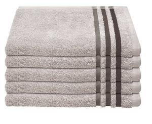 Набор полотенец Schiess шт Skyline Color 5-teilig, 30x1x50 см, светло-серый