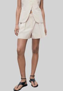 Шорты Mango, бежевый