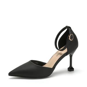 Zomila Женские туфли на высоком каблуке нюд и черные, цвет Black