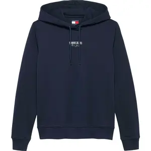 Худи Tommy Jeans Essential Logo 2 Regular Fit, синий