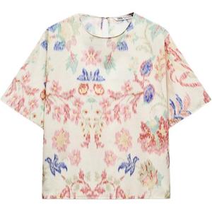 Футболка серии ZW женская многоцветная Zara