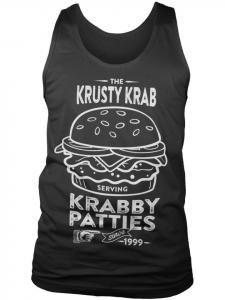 Футболка черного цвета SpongeBob