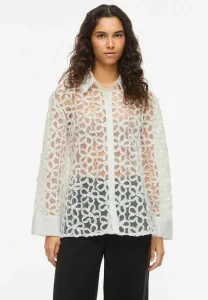 Блузка на пуговицах vibaja lanarm Vila, Snow White