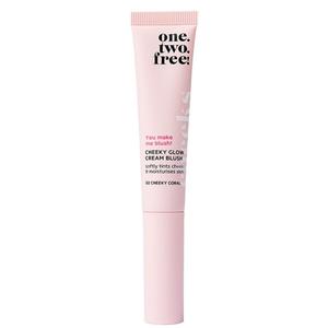 Румяна cheeky cream Onetwofree, 02 - cheeky coral, объем 14 мл