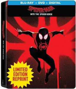 Диск Blu-ray Spider-Man: Into The Spider-Verse [Steelbook]