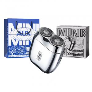 Электрическая бритва DS18 Rotary с двойным лезвием, полностью моющаяся, портативная, сплав AUX