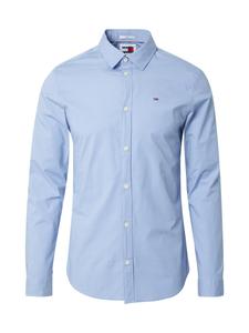 Рубашка Slim Fit на пуговицах Tommy Jeans, светло-голубой