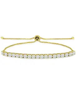 Браслет-Боло из кубического циркония, созданный для Macy's Giani Bernini, yellow