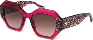 Солнцезащитные очки Just Cavalli для женщин, Shiny Transparent Cyclamen / 01