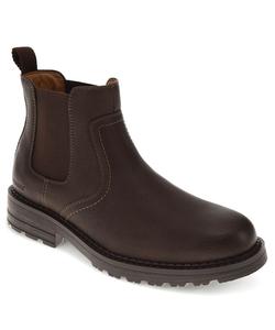 Мужские ботинки Truman Stain Defender с закругленным носком Dockers, Dark Brown
