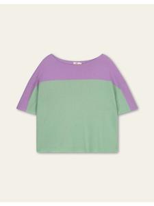 Oilily Необычный свитер фиолетового цвета