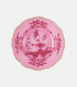 Фарфоровая суповая тарелка Oriente Italiano Ginori 1735, Porpora