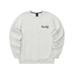 Свитшот унисекс серый Skechers
