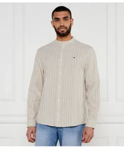 Рубашка Regular fit Tommy Jeans, бежевый