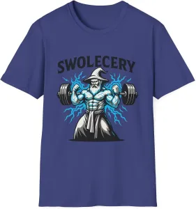 Футболка Swolecery для спортзала, фитнес-подарок