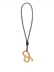 Ожерелье с подвеской-знаком зодиака Jil Sander, золотистый