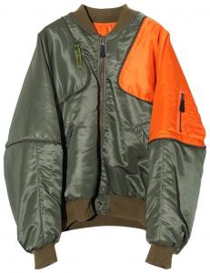 Kapital MA 1 Нейлоновый бомбер, коричневый