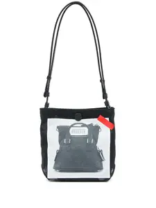 Сумка-мессенджер Trompe L'oeil 5AC Baby MAISON MARGIELA, черный