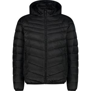 Куртка мужская с капюшоном и кнопками Cmp, цвет nero