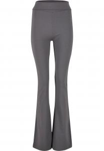 DEF Брюки-клеш серого цвета