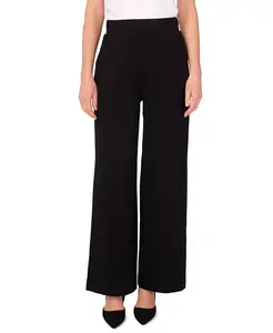 Женские брюки-клеш с широкими штанинами Vince Camuto, черный