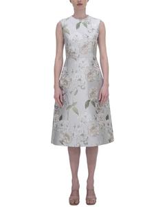 Платье-футляр из жаккарда Reem Acra Reem Acra, Multi