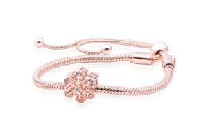 Подарочный набор Pandora «Праздничный браслет-снежинка» Pandora, серый