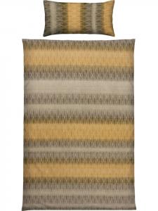Фланелевое постельное белье в карри REDBEST, 200x200 см (40x80 см)